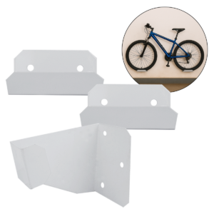 Suporte De Parede Para Bicicleta Branco