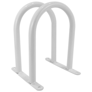 Suporte de Chão para Bicicletas Branco